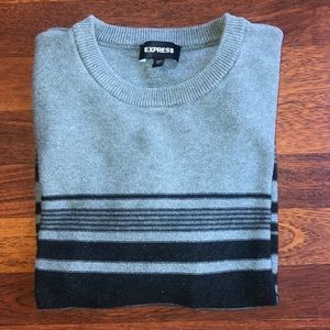 Men’s Express Striped Sweater - Small